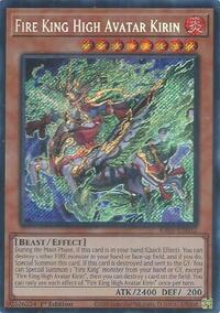 Fire King High Avatar Kirin (Secret Rare) #RA05-EN032