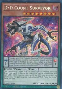 D/D Count Surveyor (Secret Rare) #RA05-EN034
