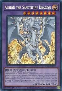 Albion the Sanctifire Dragon (Secret Rare) #RA05-EN037