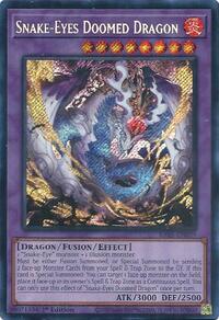 Snake-Eyes Doomed Dragon (Secret Rare) #RA05-EN039