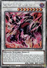 Scarred Dragon Archfiend (Platinum Secret Rare) #RA05-EN044