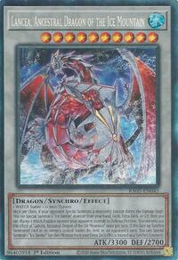 Lancea, Ancestral Dragon of the Ice Mountain (PCR) #RA05-EN045