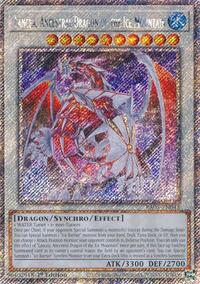 Lancea, Ancestral Dragon of the Ice Mountain (Platinum Secret Rare) #RA05-EN045
