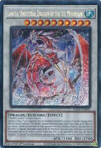 Lancea, Ancestral Dragon of the Ice Mountain (Secret Rare) #RA05-EN045