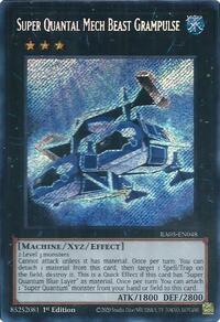 Super Quantal Mech Beast Grampulse (Secret Rare) #RA05-EN048