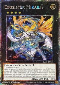 Exosister Mikailis (Platinum Secret Rare) #RA05-EN050