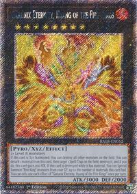 Garunix Eternity, Hyang of the Fire Kings (Platinum Secret Rare) #RA05-EN052