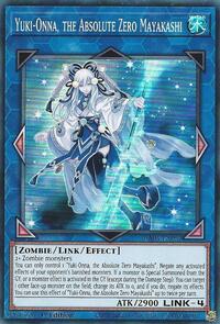 Yuki-Onna, the Absolute Zero Mayakashi #RA05-EN057