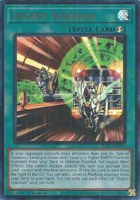 Urgent Schedule (Ultra Rare) #RA05-EN064