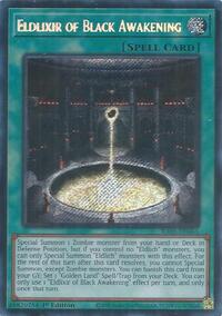 Eldlixir of Black Awakening (Secret Rare) #RA05-EN065