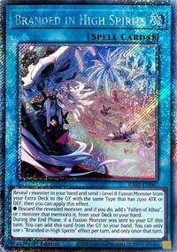 Branded in High Spirits (Platinum Secret Rare) #RA05-EN067