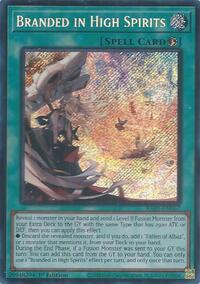 Branded in High Spirits (Secret Rare) #RA05-EN067