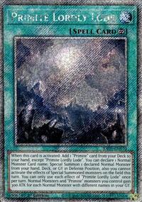 Primite Lordly Lode (Platinum Secret Rare) #RA05-EN072