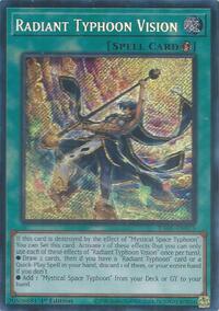 Radiant Typhoon Vision (Secret Rare) #RA05-EN075