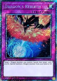 Dragon's Rebirth (Platinum Secret Rare) #RA05-EN078