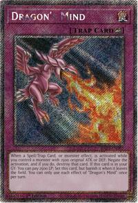 Dragon's Mind (Platinum Secret Rare) #RA05-EN082
