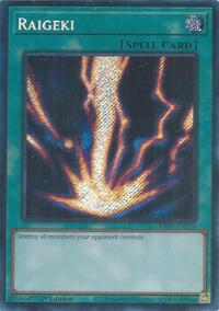 Raigeki (Secret Rare) #RA05-EN110