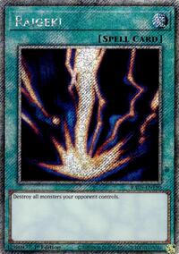 Raigeki (Platinum Secret Rare) #RA05-EN110