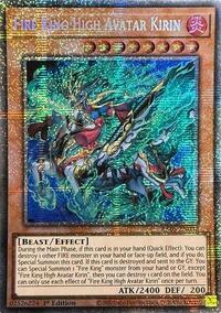 Fire King High Avatar Kirin (Starlight Rare) #RA05-EN032