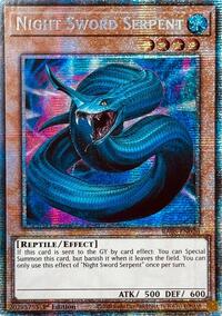 Night Sword Serpent (Starlight Rare) #RA05-EN020