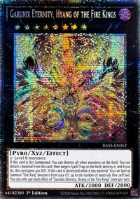 Garunix Eternity, Hyang of the Fire Kings (Starlight Rare) #RA05-EN052