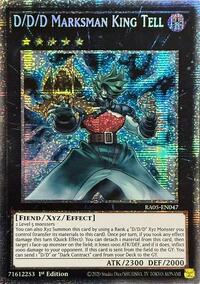 D/D/D Marksman King Tell (Starlight Rare) #RA05-EN047