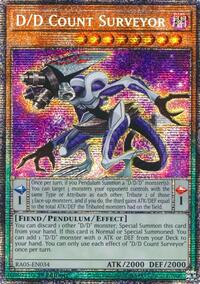 D/D Count Surveyor (Starlight Rare) #RA05-EN034
