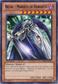 Belial - Marquis of Darkness #BP02-EN061