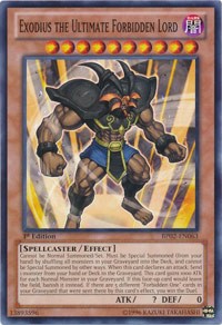 Exodius the Ultimate Forbidden Lord #BP02-EN063