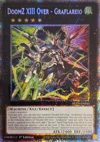DoomZ XIII Over - Graflareio (Starlight Rare) #BLZD-EN045