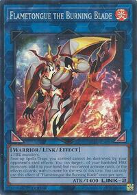 Flametongue the Burning Blade #BLZD-EN099