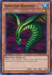 Sinister Serpent #BP02-EN015
