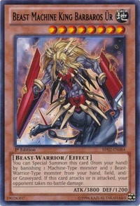 Beast Machine King Barbaros Ur #BP02-EN084