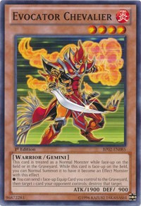 Evocator Chevalier #BP02-EN085