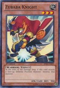 Zubaba Knight #BP02-EN099