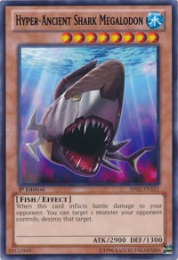Hyper-Ancient Shark Megalodon #BP02-EN121