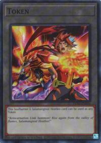 Token: Soulburner & Salamangreat Heatleo #TKN5-EN046