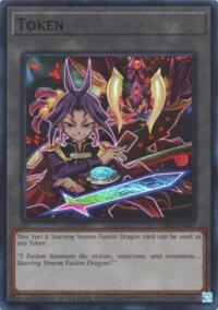 Token: Yuri & Starving Venom Fusion Dragon #TKN5-EN045