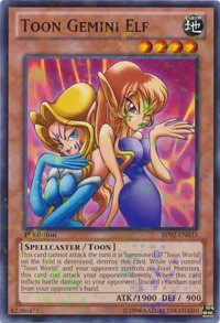 Toon Gemini Elf (Mosaic Rare) #BP02-EN033