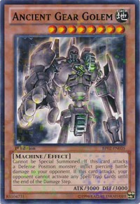 Ancient Gear Golem (Mosaic Rare) #BP02-EN035