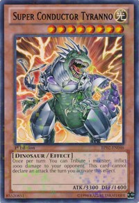Super Conductor Tyranno (Mosaic Rare) #BP02-EN046