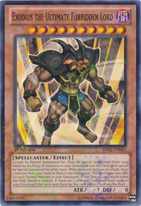 Exodius the Ultimate Forbidden Lord (Mosaic Rare) #BP02-EN063