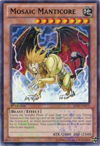 Mosaic Manticore (Mosaic Rare) #BP02-EN073