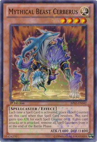 Mythical Beast Cerberus (Mosaic Rare) #BP02-EN042