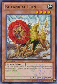 Botanical Lion (Mosaic Rare) #BP02-EN074