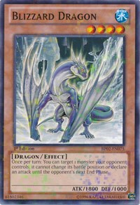 Blizzard Dragon (Mosaic Rare) #BP02-EN075