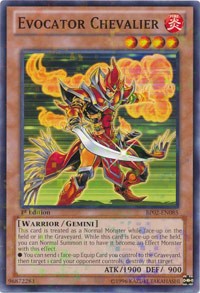 Evocator Chevalier (Mosaic Rare) #BP02-EN085