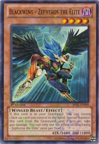 Blackwing - Zephyros the Elite (Mosaic Rare) #BP02-EN098