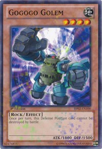 Gogogo Golem (Mosaic Rare) #BP02-EN100