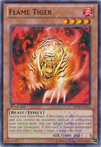 Flame Tiger (Mosaic Rare) #BP02-EN113